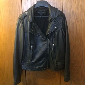 Lucky Brand 100% Lambskin Leather Jacket